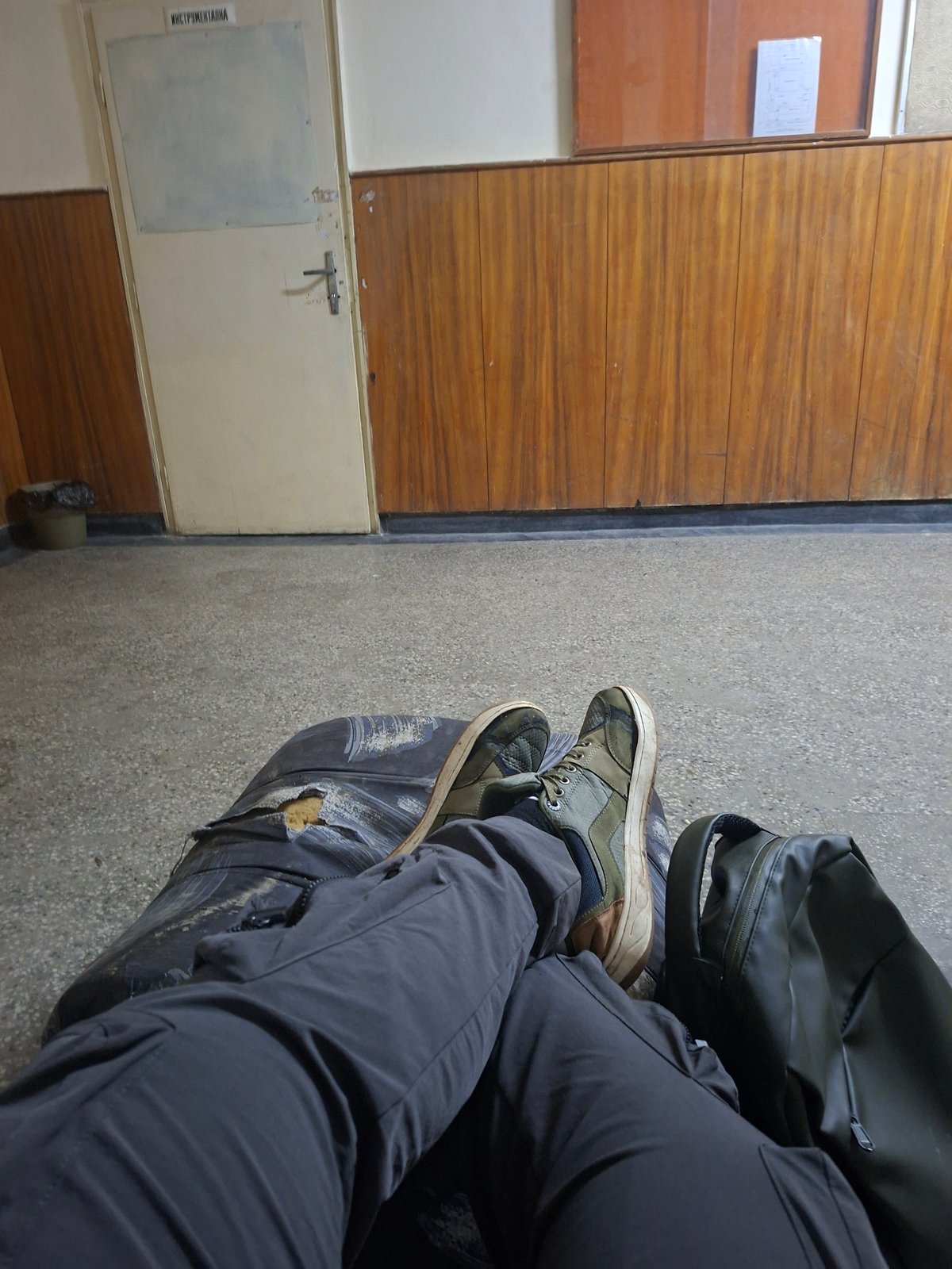 Visitor documents workshop interior in Pleven, Bulgaria