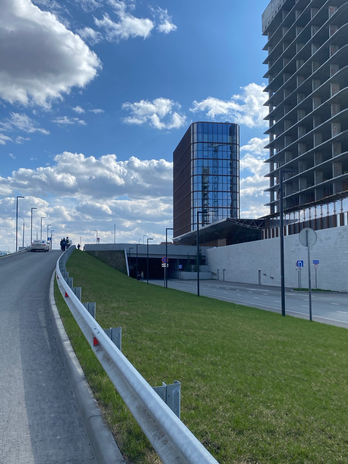 Urban development scenes documented in Kazan, Russia