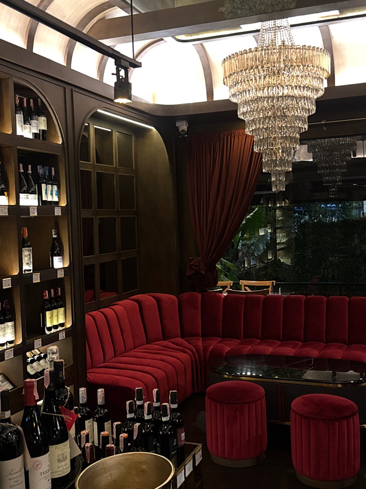 Dinner at a Japanese restaurant and wine bar in San Sai Luang