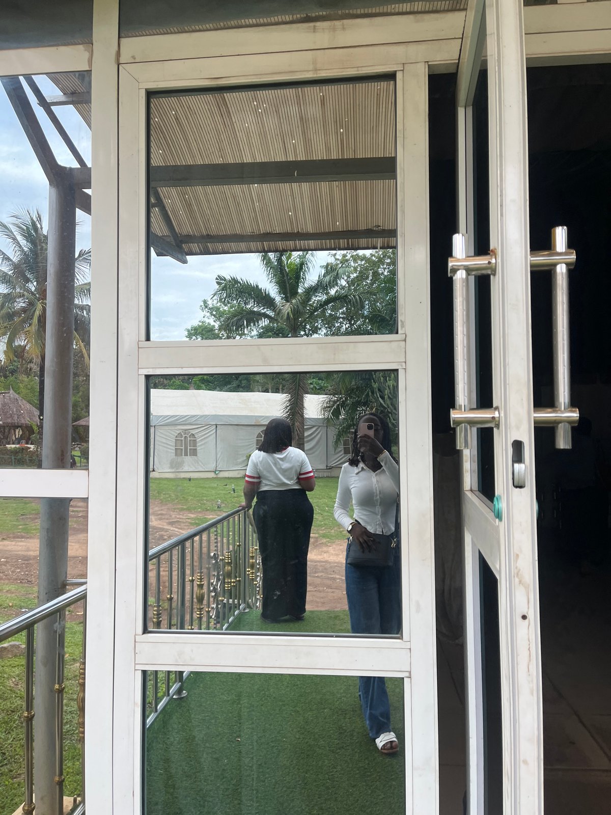 Afternoon documentation of event venue and village life in Nigeria