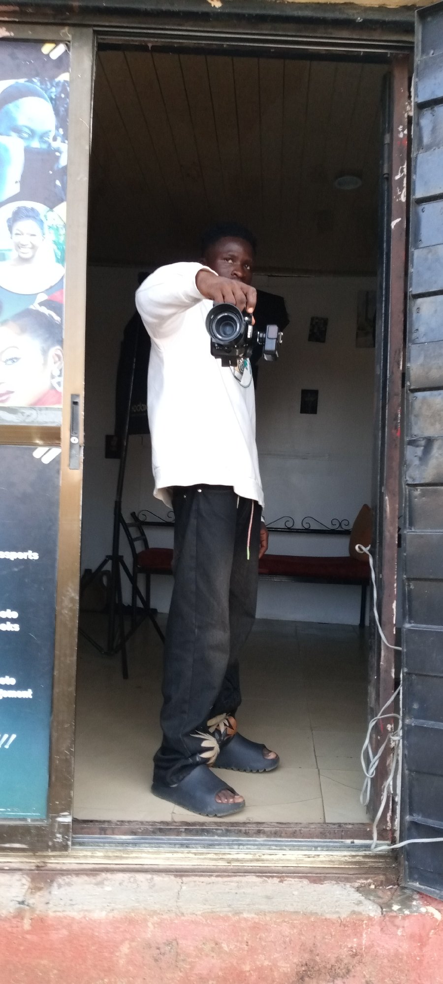 Daily life documented across Jos, Nigeria during afternoon hours
