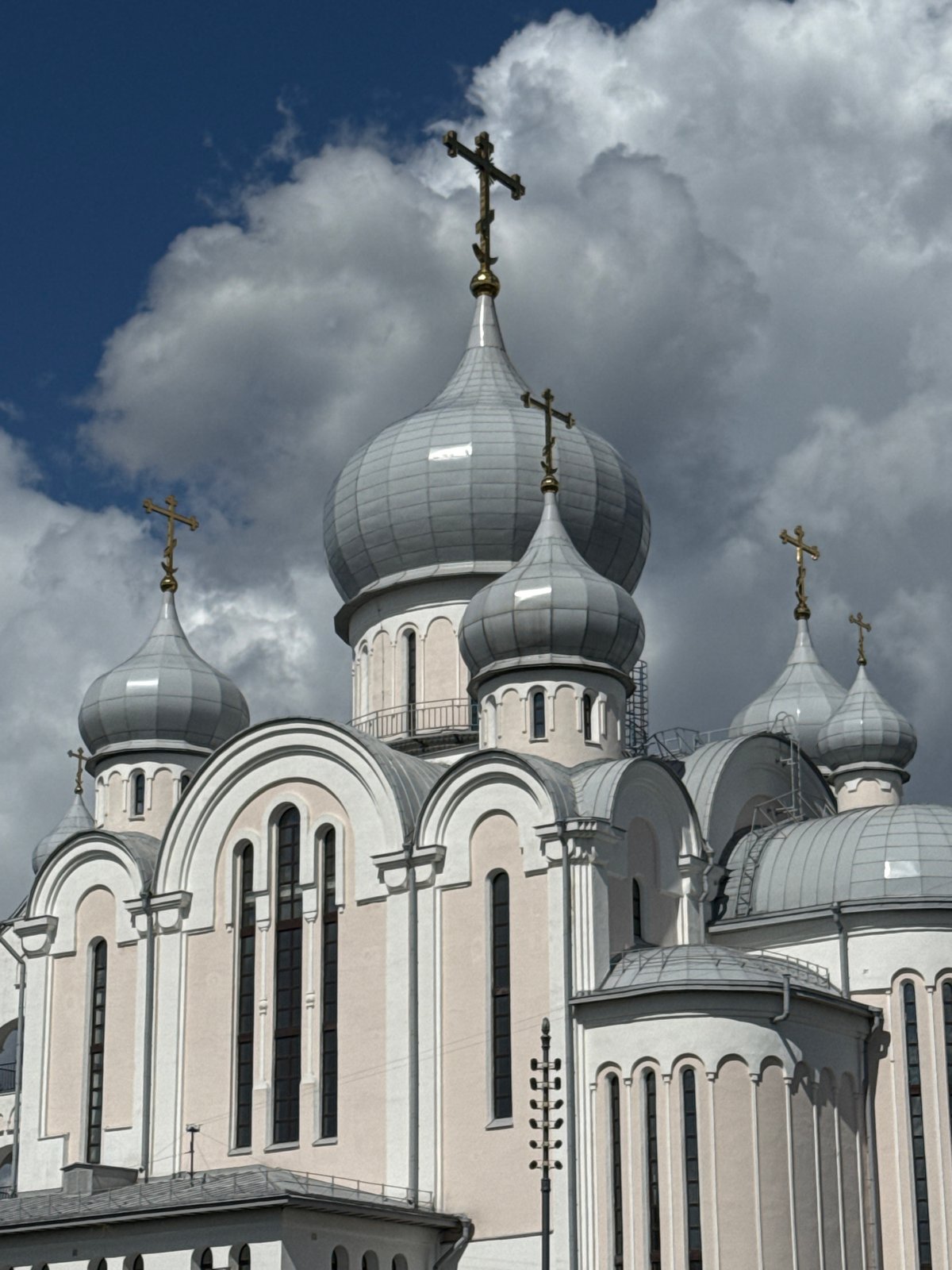 Touring Saint Petersburg's iconic Orthodox churches on a summer morning