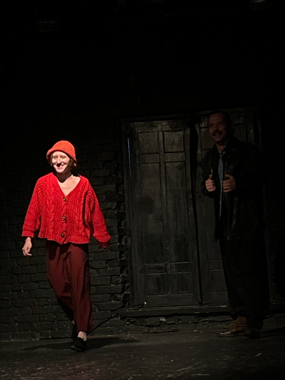 Urban encounters captured in dimly lit settings during afternoon
