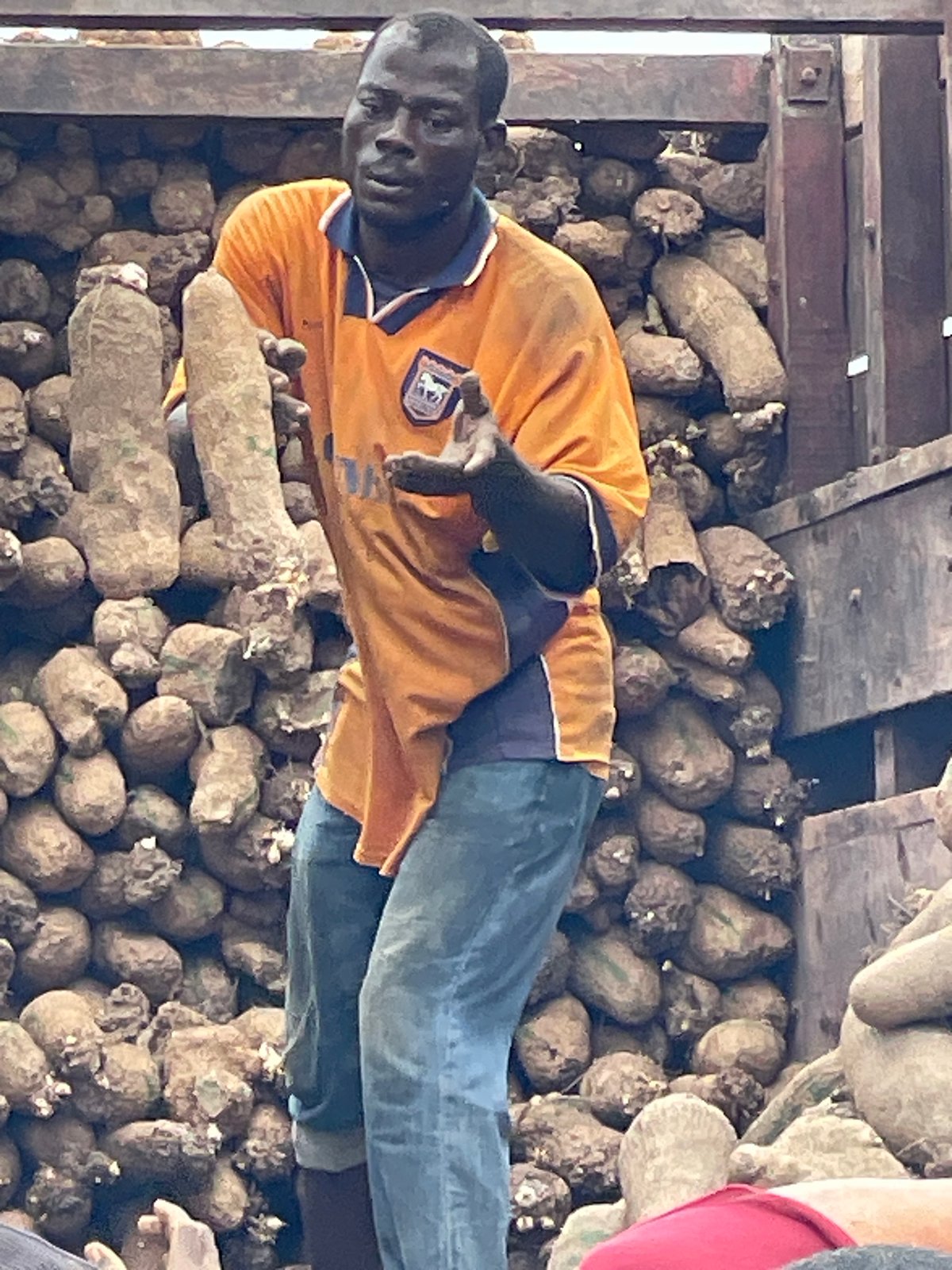 Market morning in Onitsha and Fegge: goods moving, streets busy
