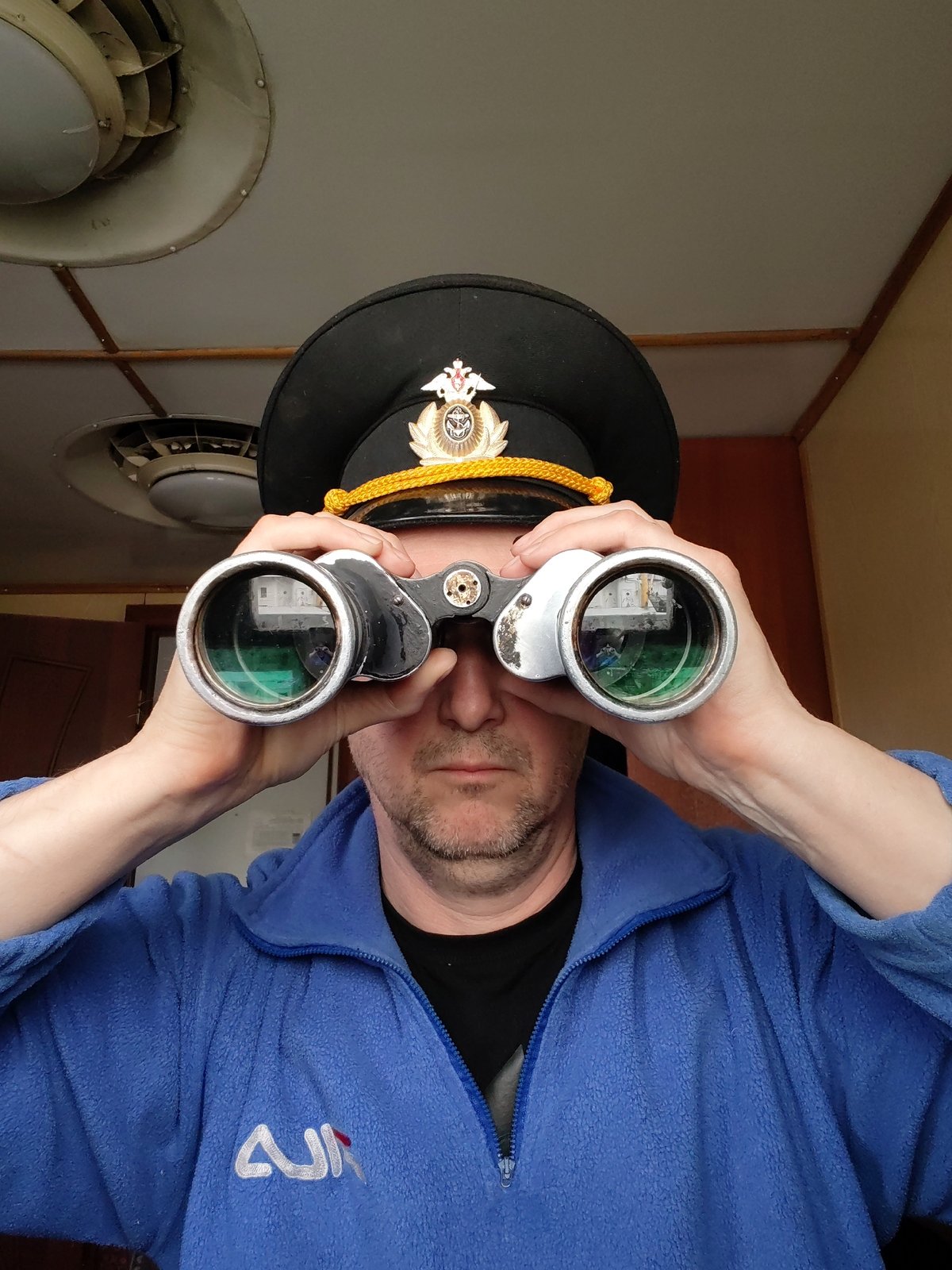 Naval operations observed at Rybinsk port facility