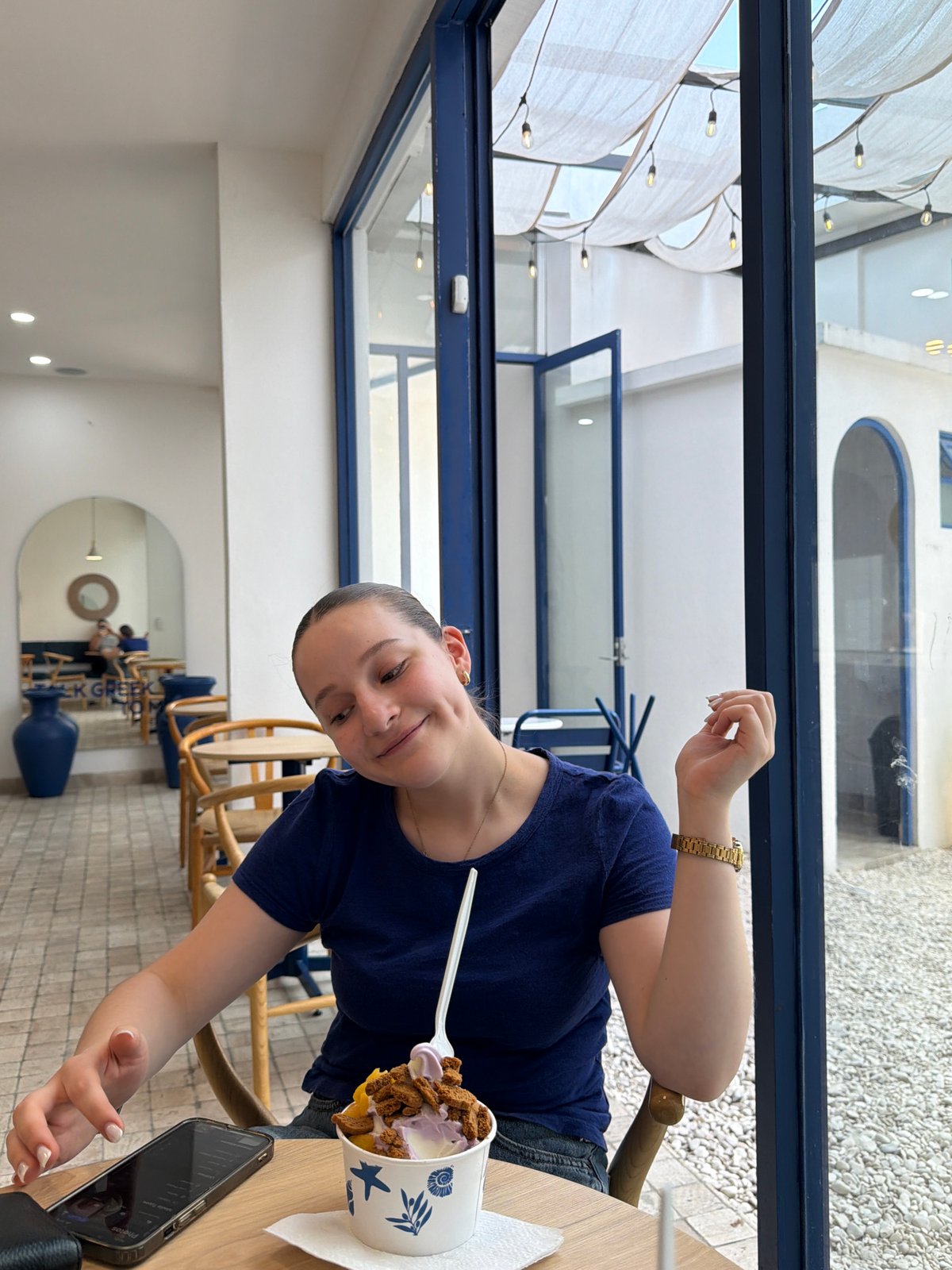 Cafe interior and exterior documented in Puebla, Mexico
