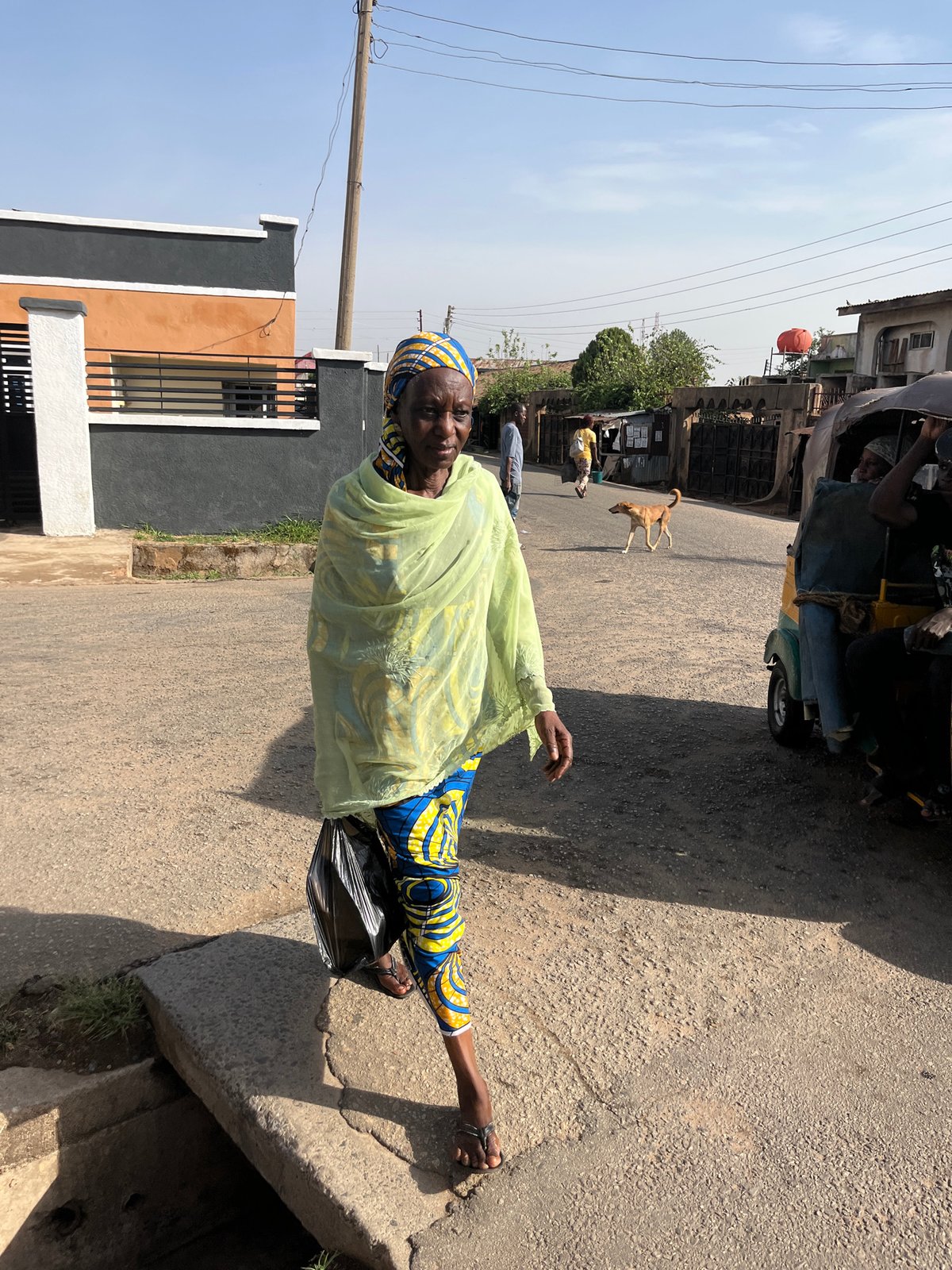 Morning street life documented across Jos, Nigeria neighborhoods