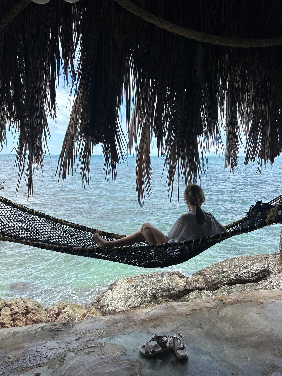 Exploring a rustic nautical beach bar on Ko Pha Ngan