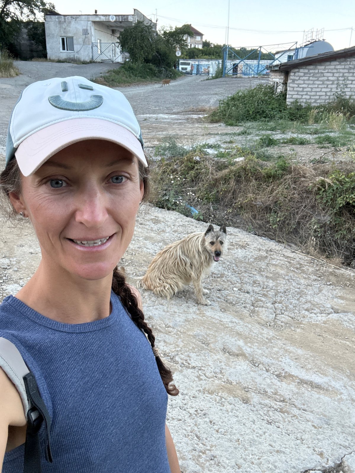 Cats, a dog, and a stroll through Malyi Mayak