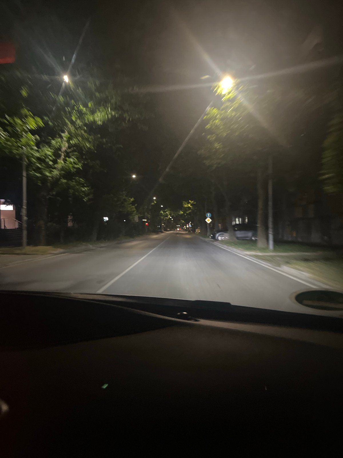 Evening routine captured in Blagoevgrad: driving, studying, self-care