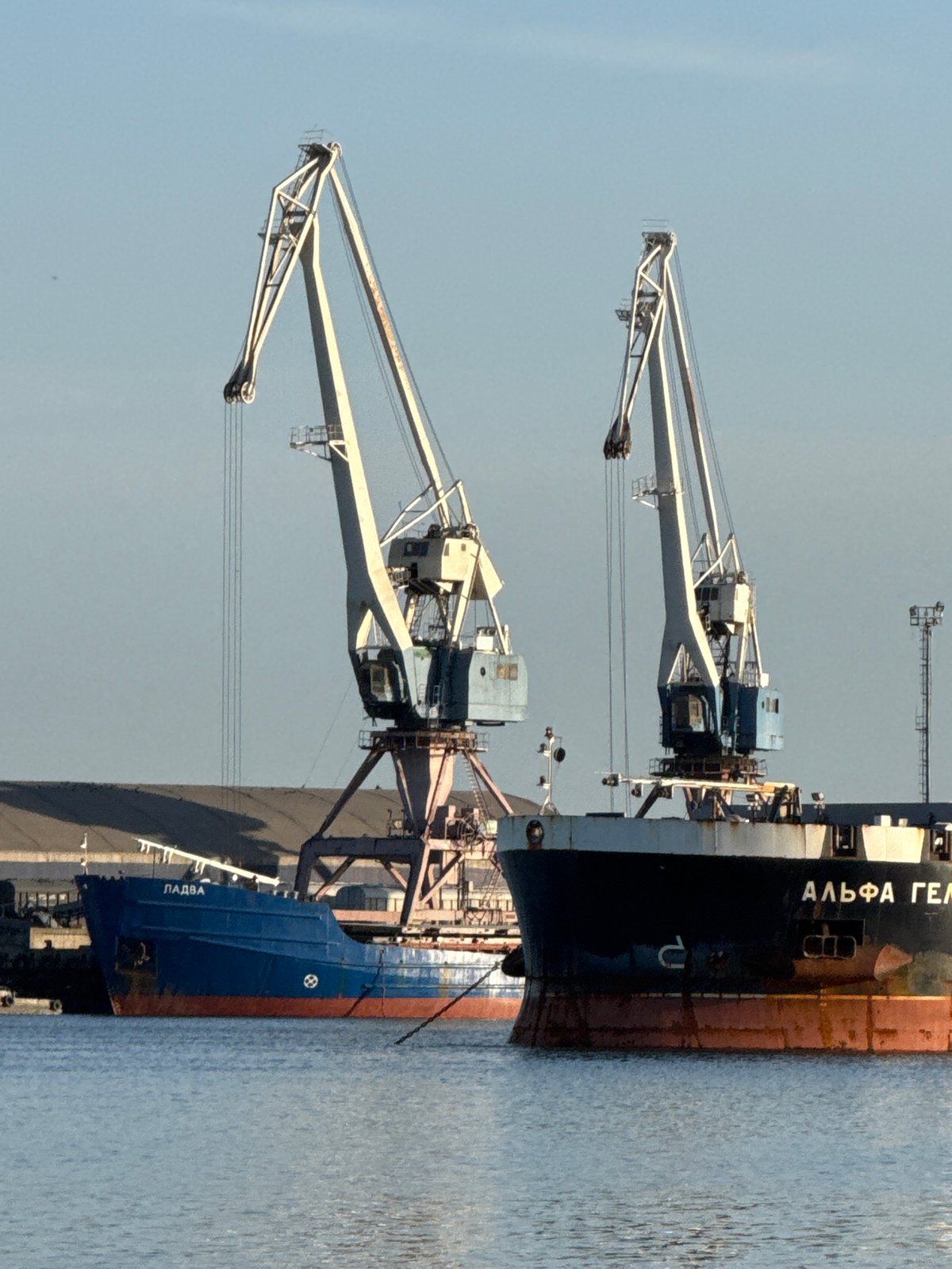Routine waterfront activity observed in Rostov-on-Don port area