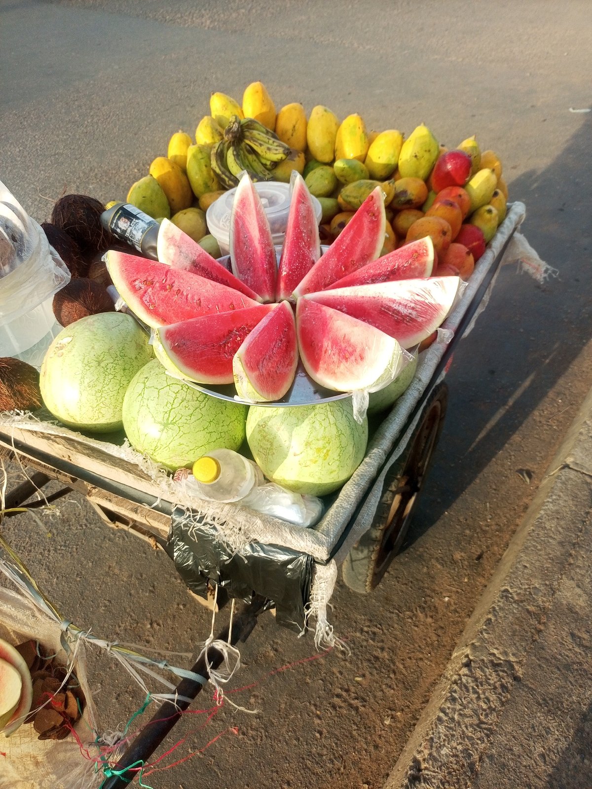 Street vendors and markets documented across northern Nigerian towns
