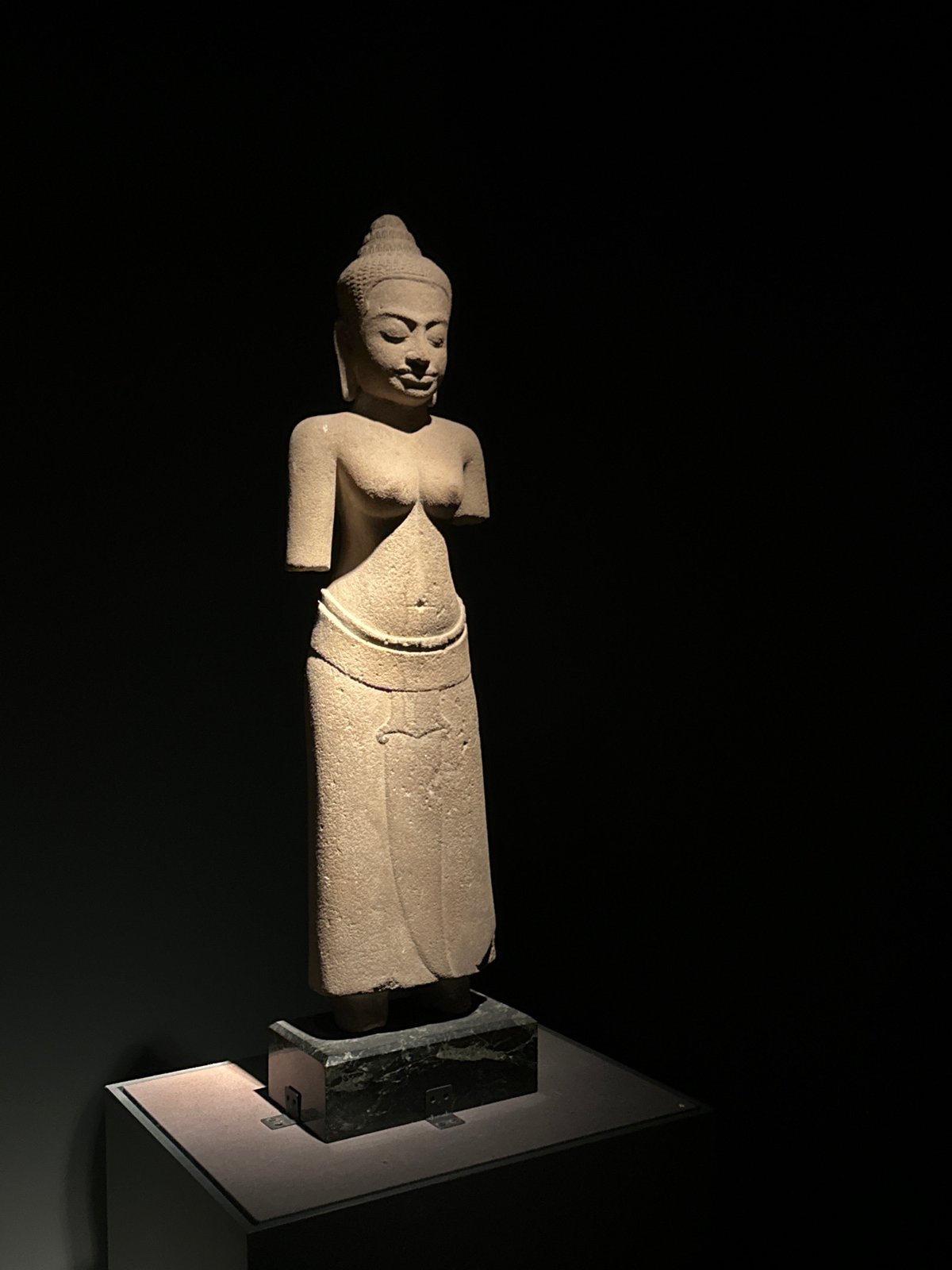 Ancient Asian artifacts on display at a Seoul museum