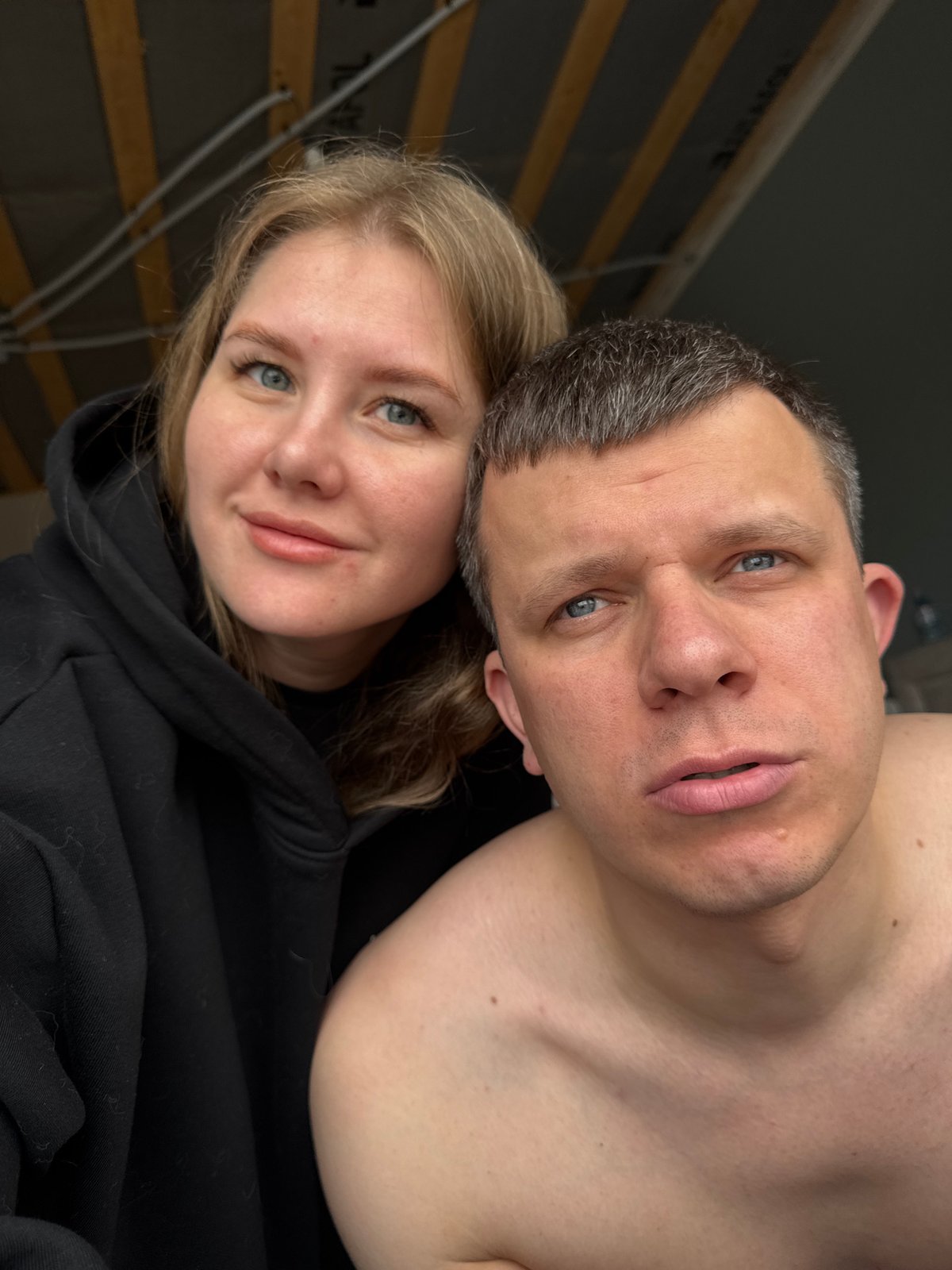 Family shares intimate moments captured in Russian village home