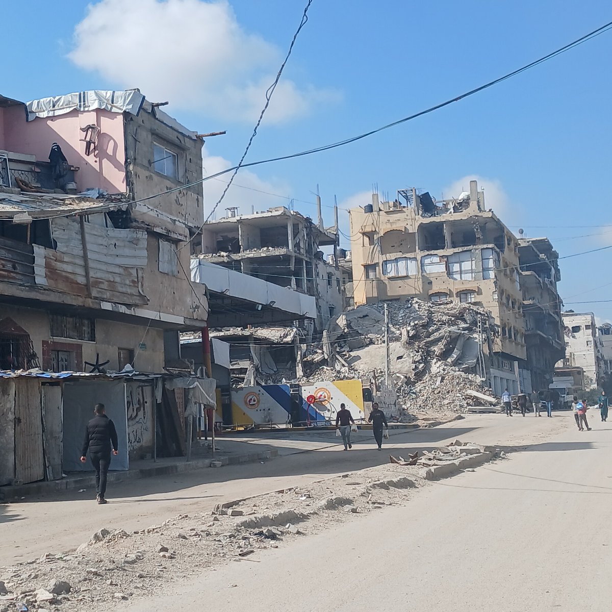 Widespread building destruction documented across Gaza urban area