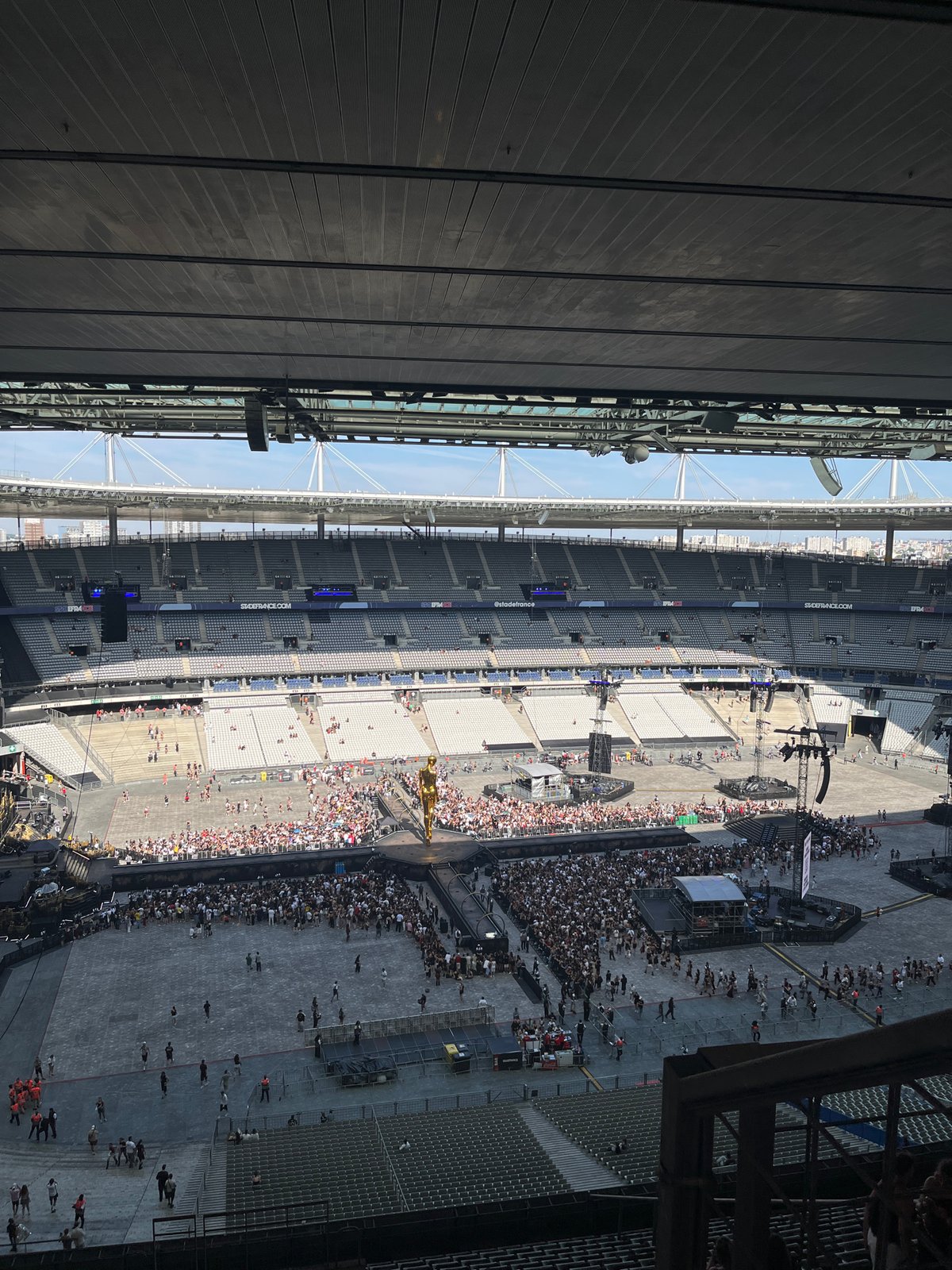 Stade de France hosts a sunny July afternoon event