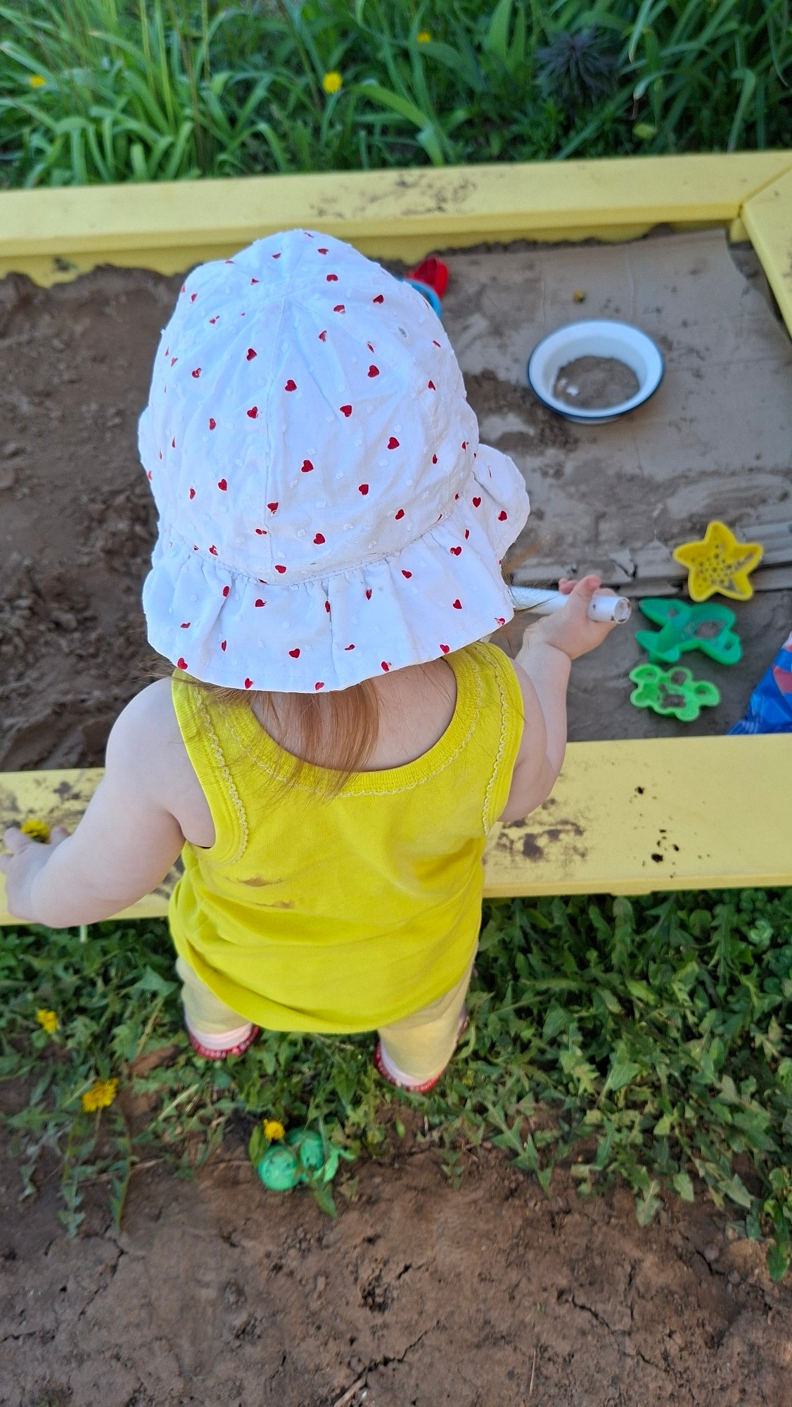 Spring morning activities captured in Russian village playground area