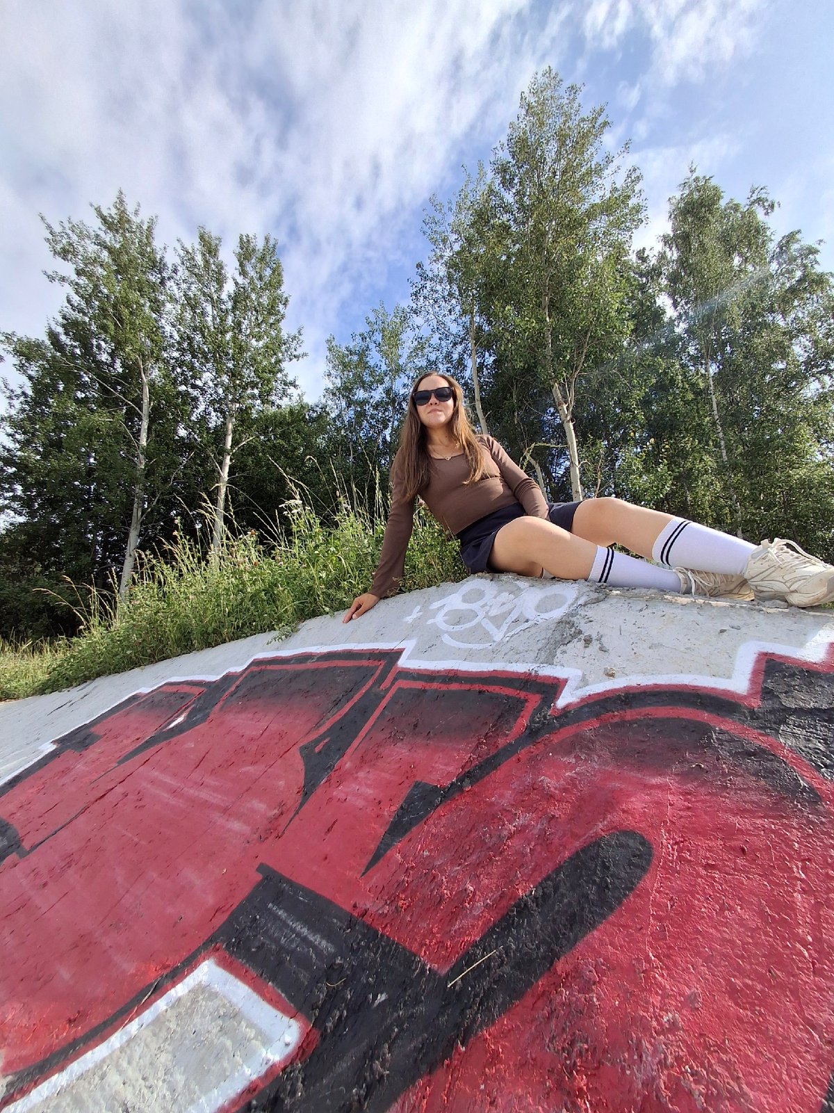 Lazy afternoon on the Kama River, portraits and boat traffic