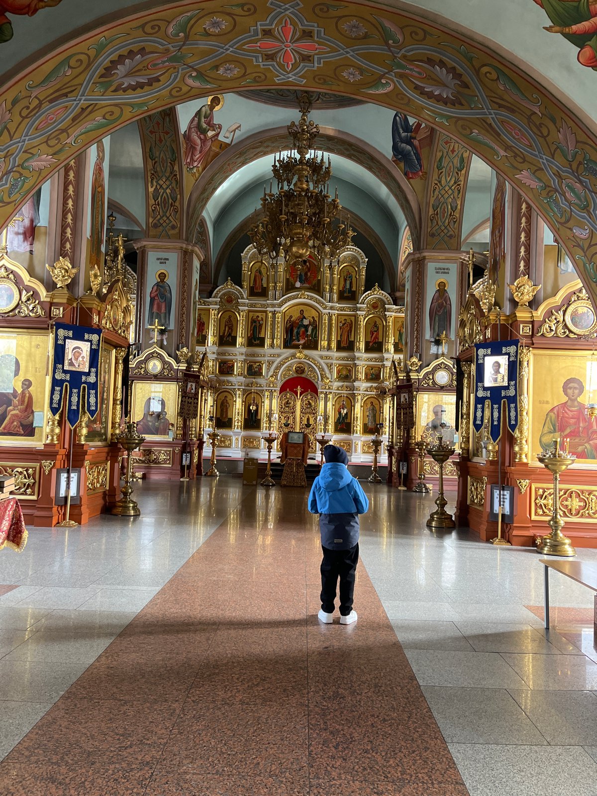 Morning tour of Chaikovsky captures church, playground, farm animals