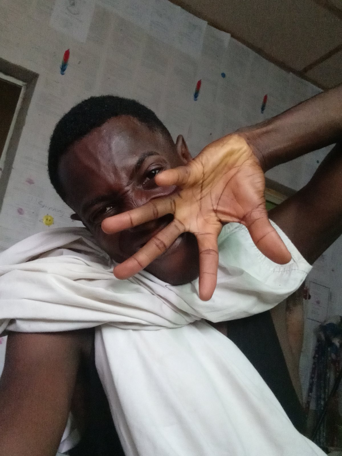 Morning selfie session documented in Akwete, Nigeria