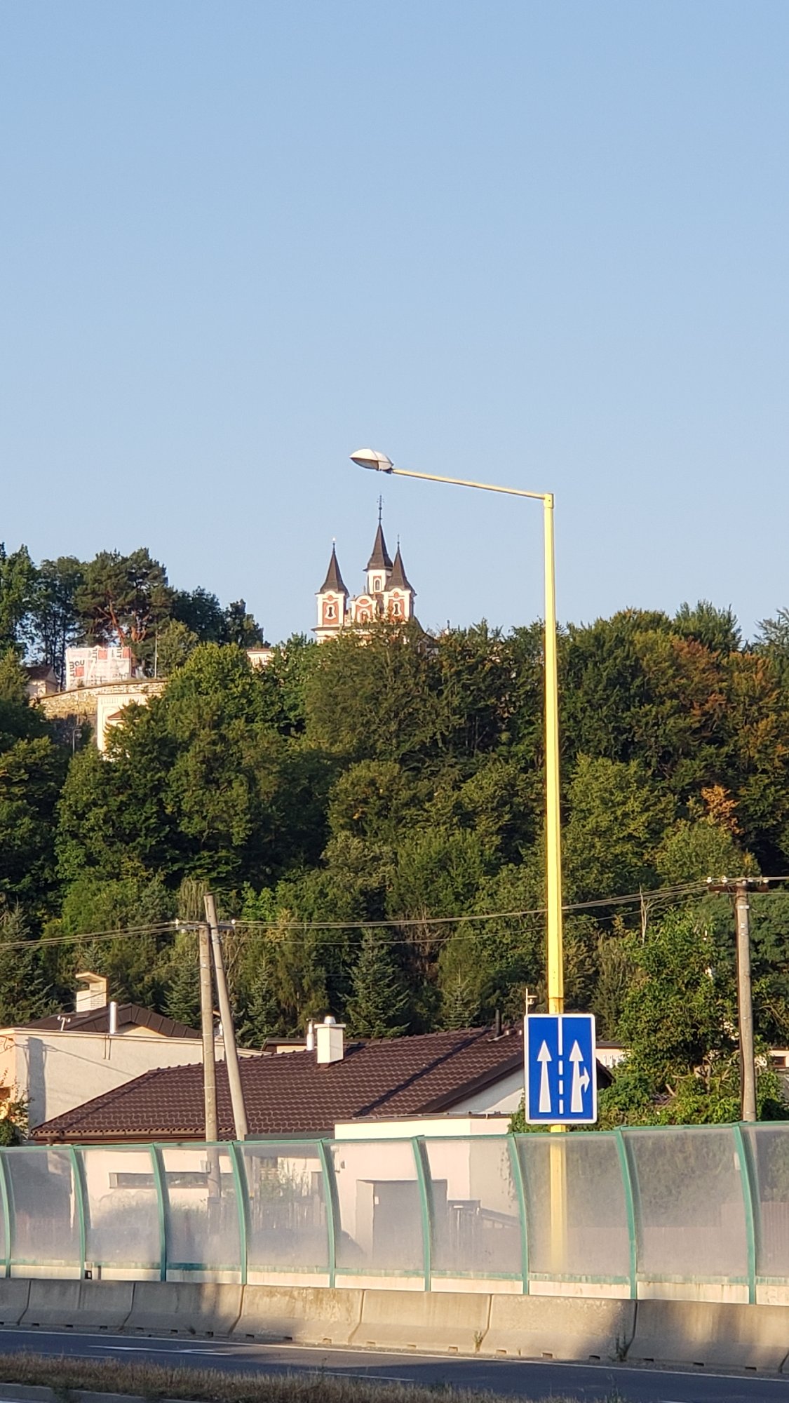 Morning scenes across Prešov — streets, paths, and rooftops