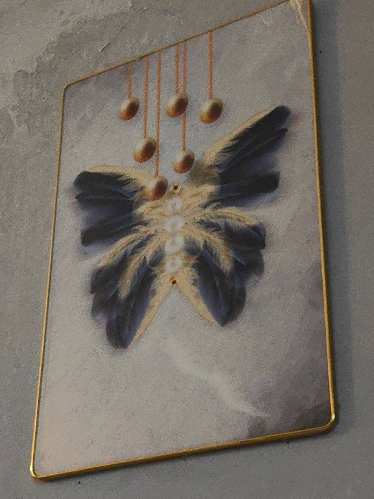 Seraphim angel artwork with spherical objects observed in Hanoi