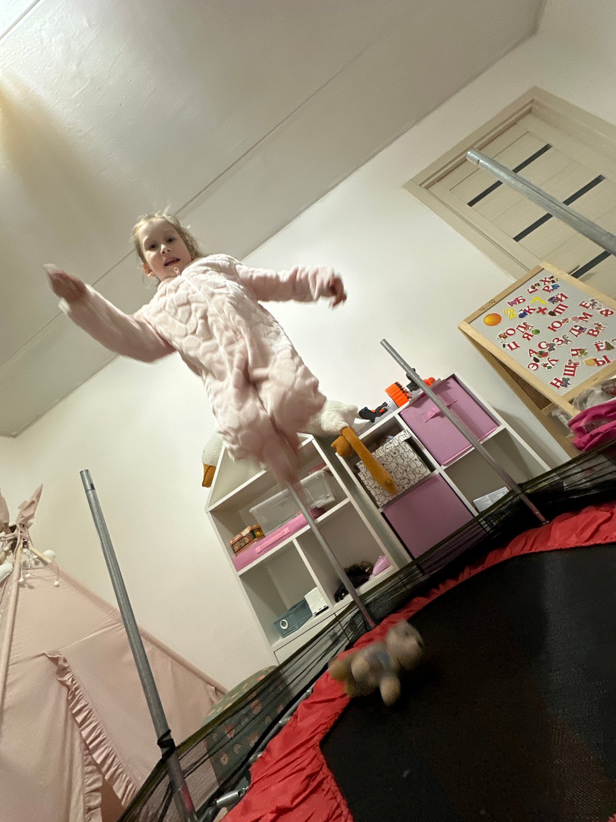 Family playtime captured across Chaikovsky homes Thursday afternoon