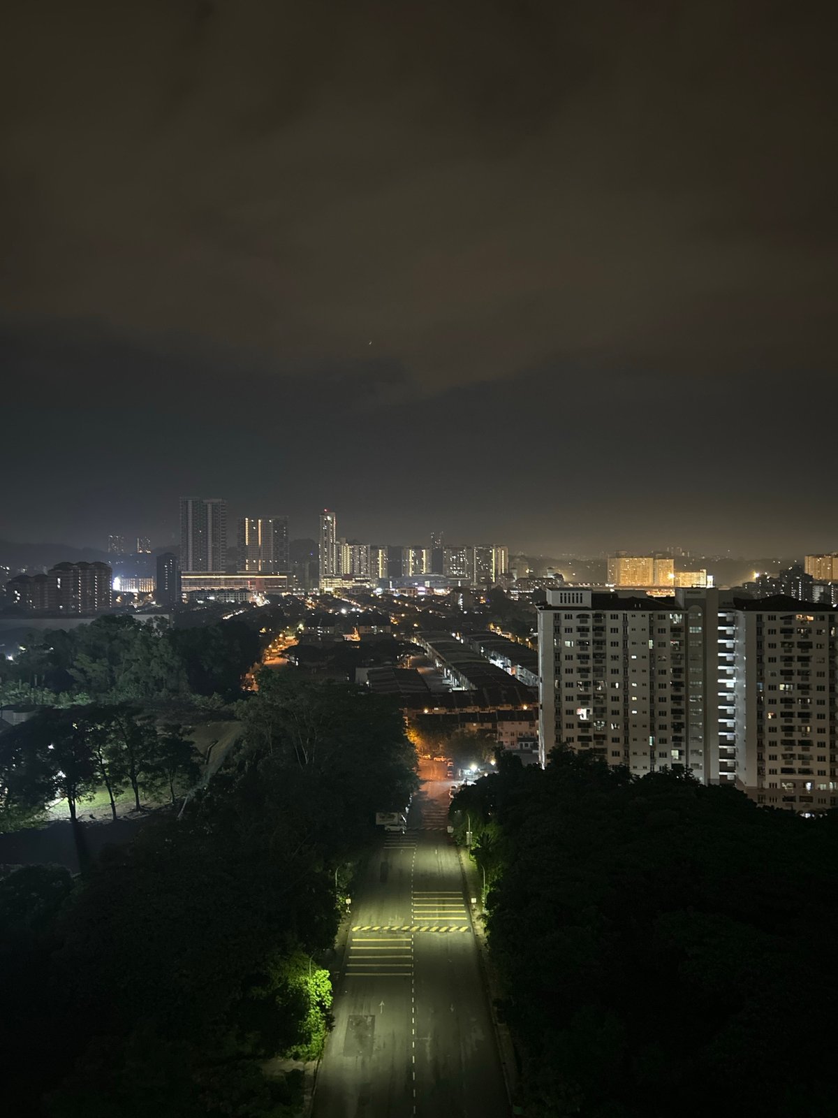 Evening scenes documented across Kuala Lumpur metro area