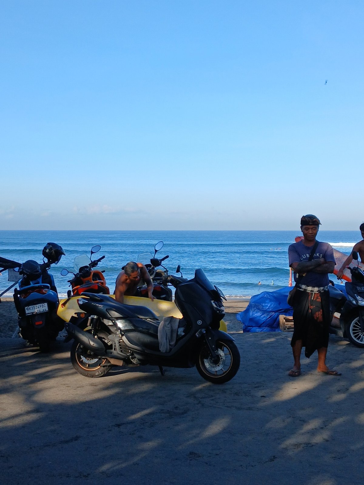 Surf town energy in North Kuta: beaches, bars, and busy streets