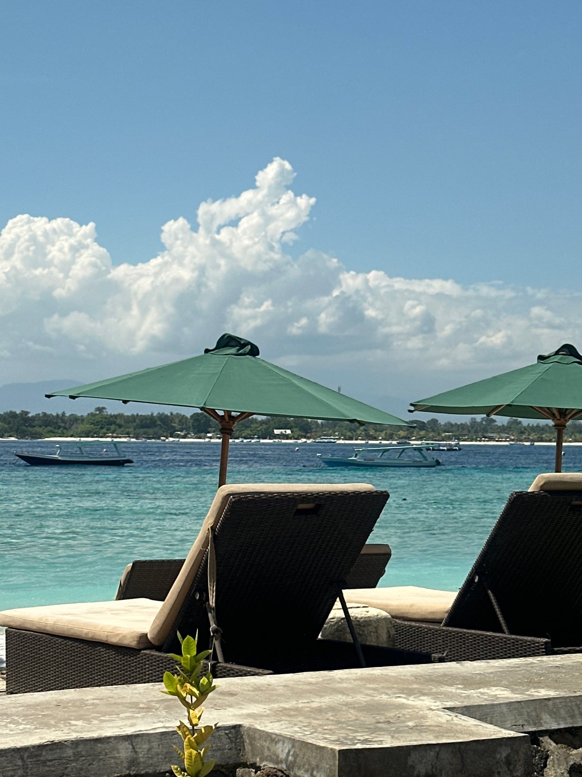 Casual coastal life documented across Indonesian resort area