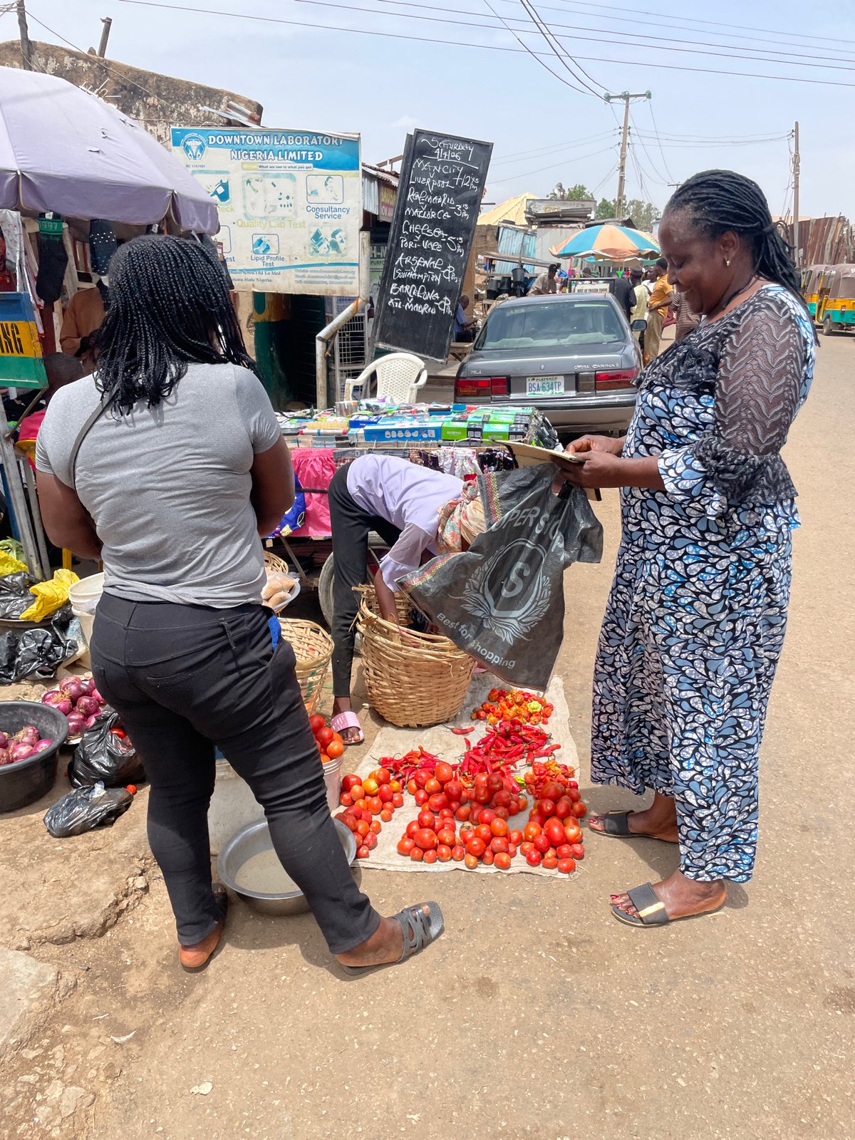Morning street life documented across Jos, Nigeria markets