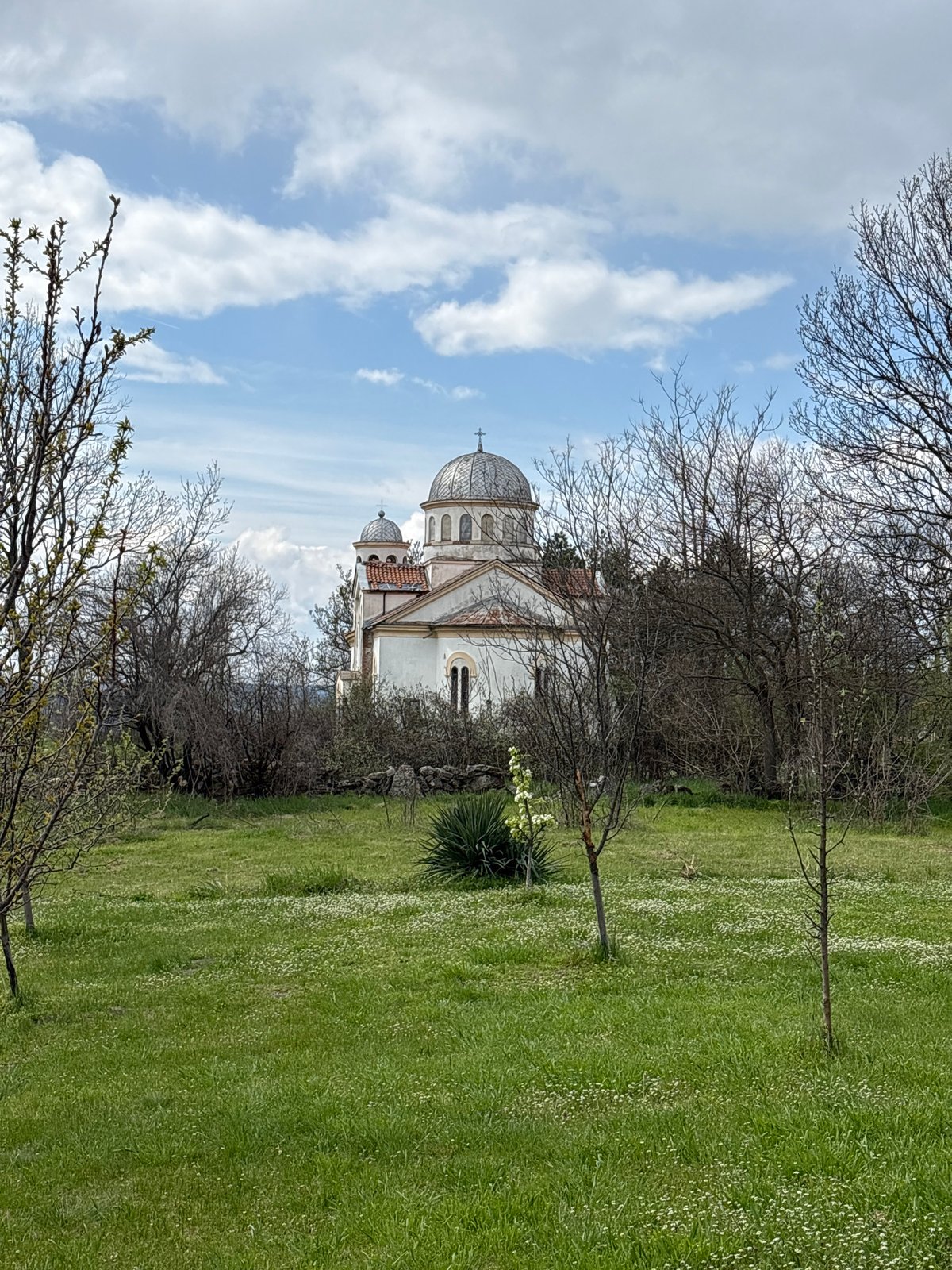 Village life documented in rural Rabrovo, Bulgaria spring morning