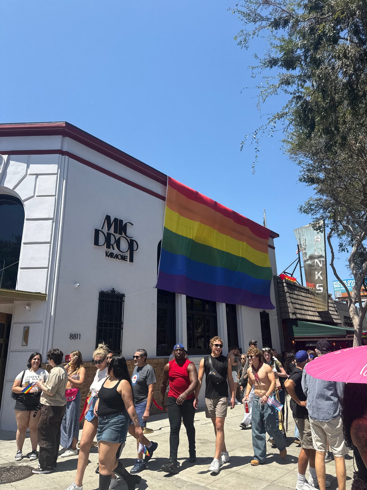 Pride parade fills Santa Monica Boulevard in West Hollywood