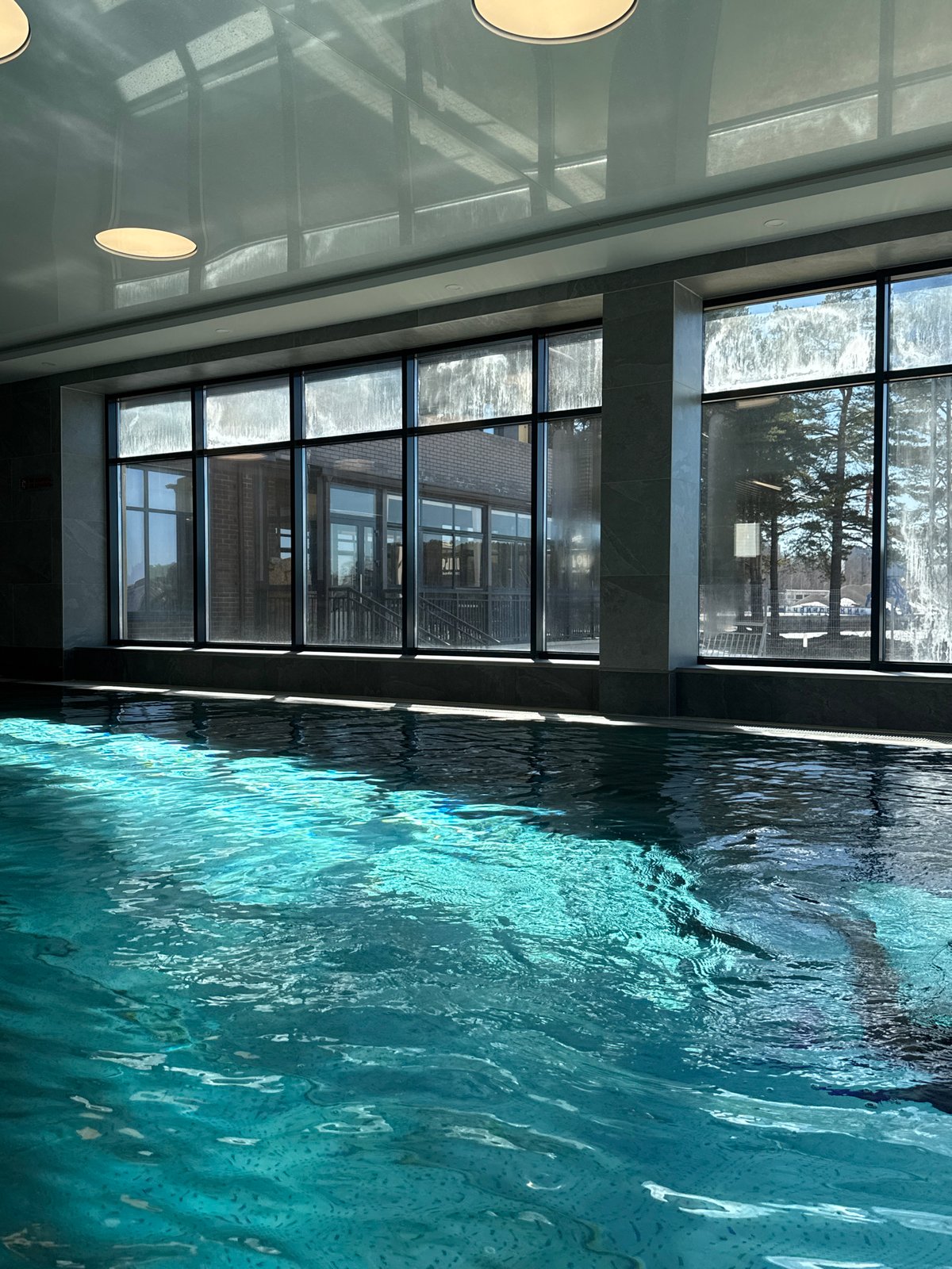 Morning swimming session documented at Dolphin aquatic center, Chaikovsky
