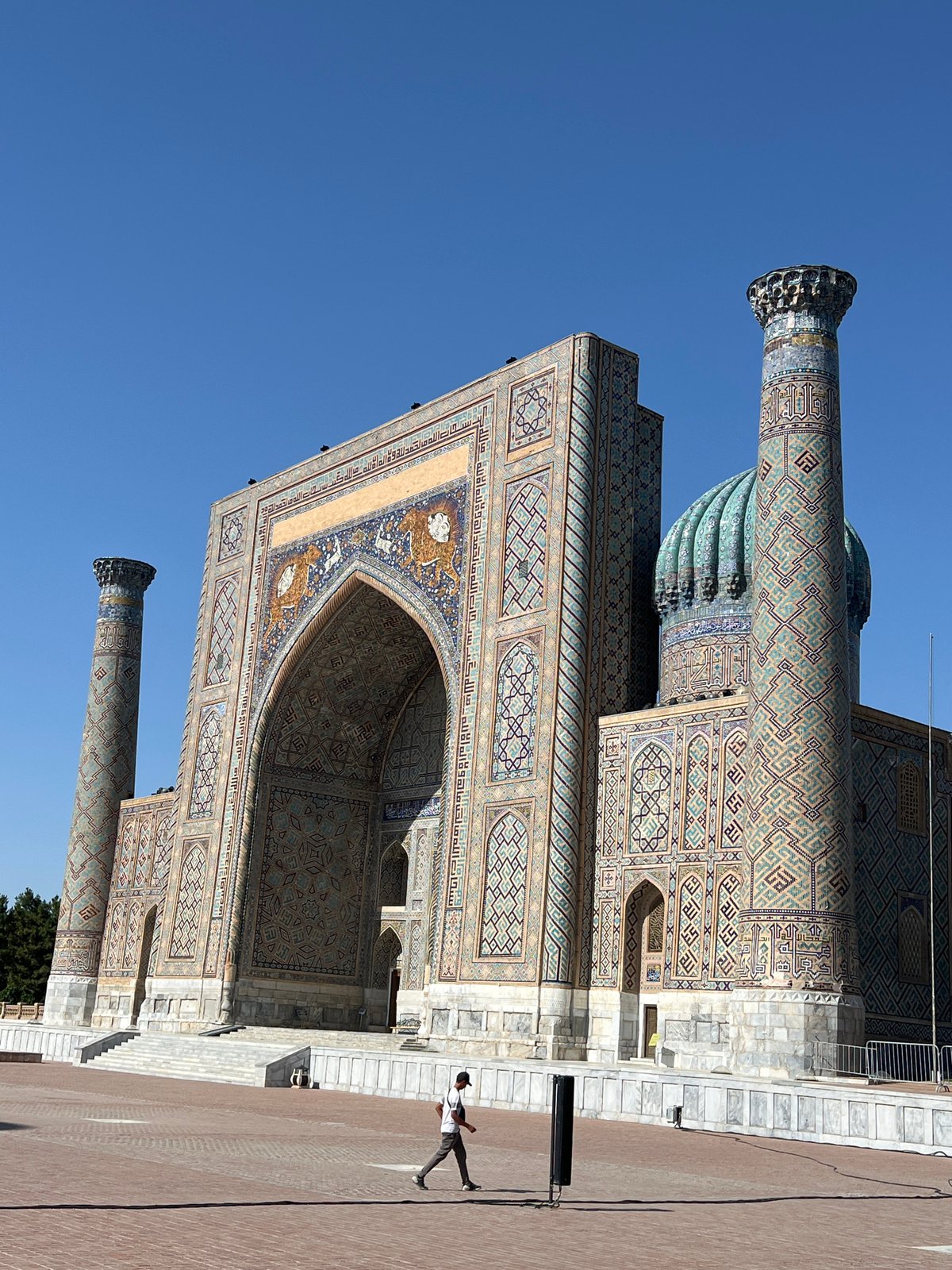 Morning tour of Samarkand's Registan, Gur-e-Amir, and museum collections