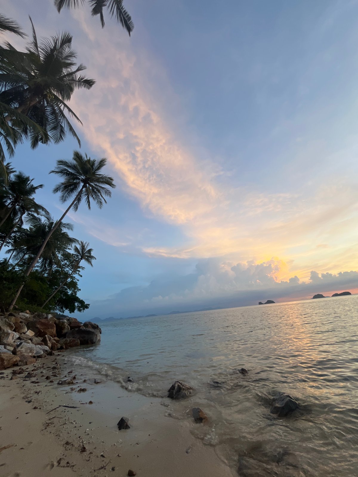 Sunset beach session at Baan Pang Ka, Thailand