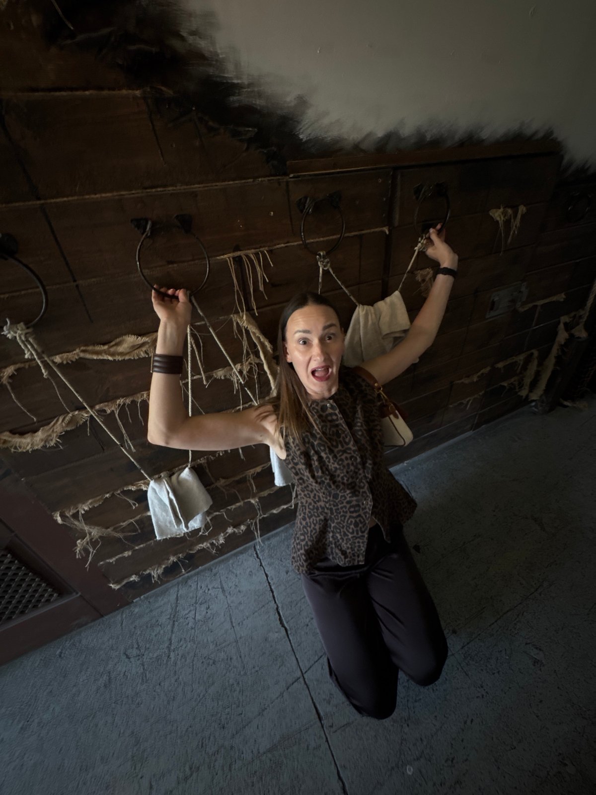 Visitors explore themed reality quest venue in Sochi