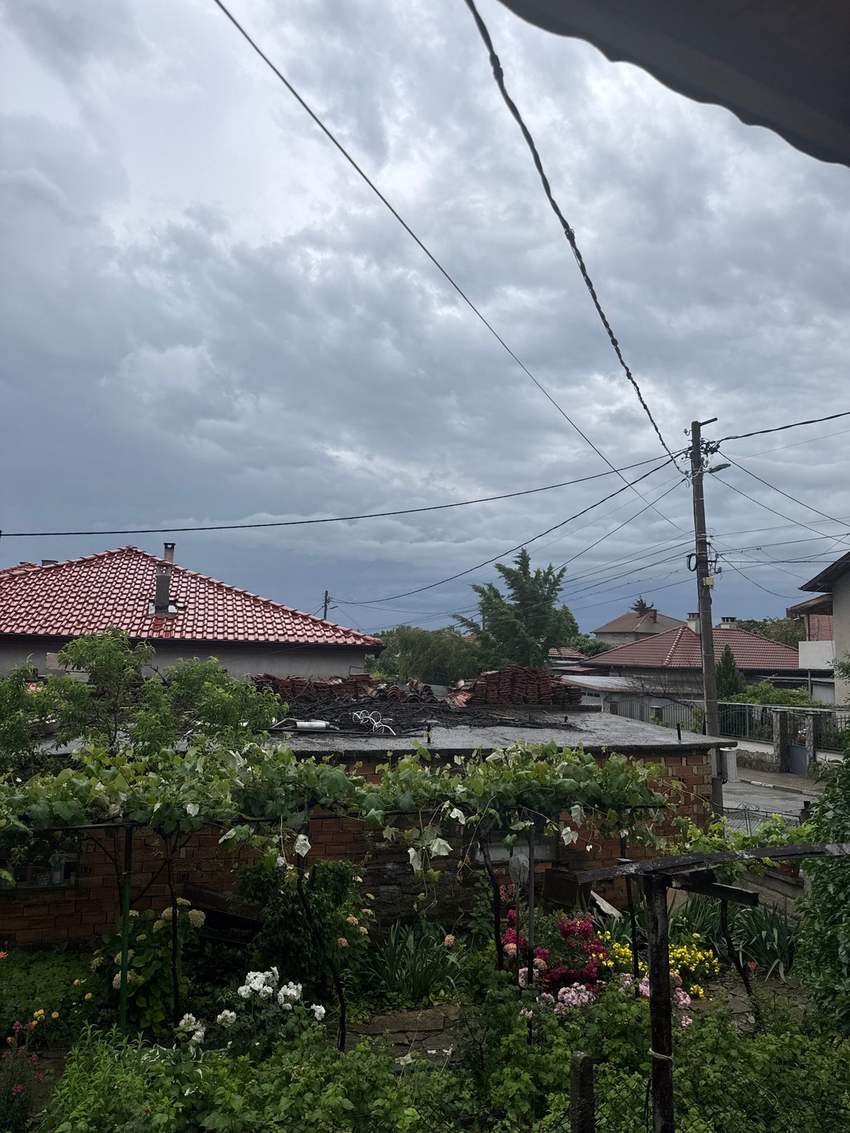 Domestic life documented in Bulgarian town over morning hours