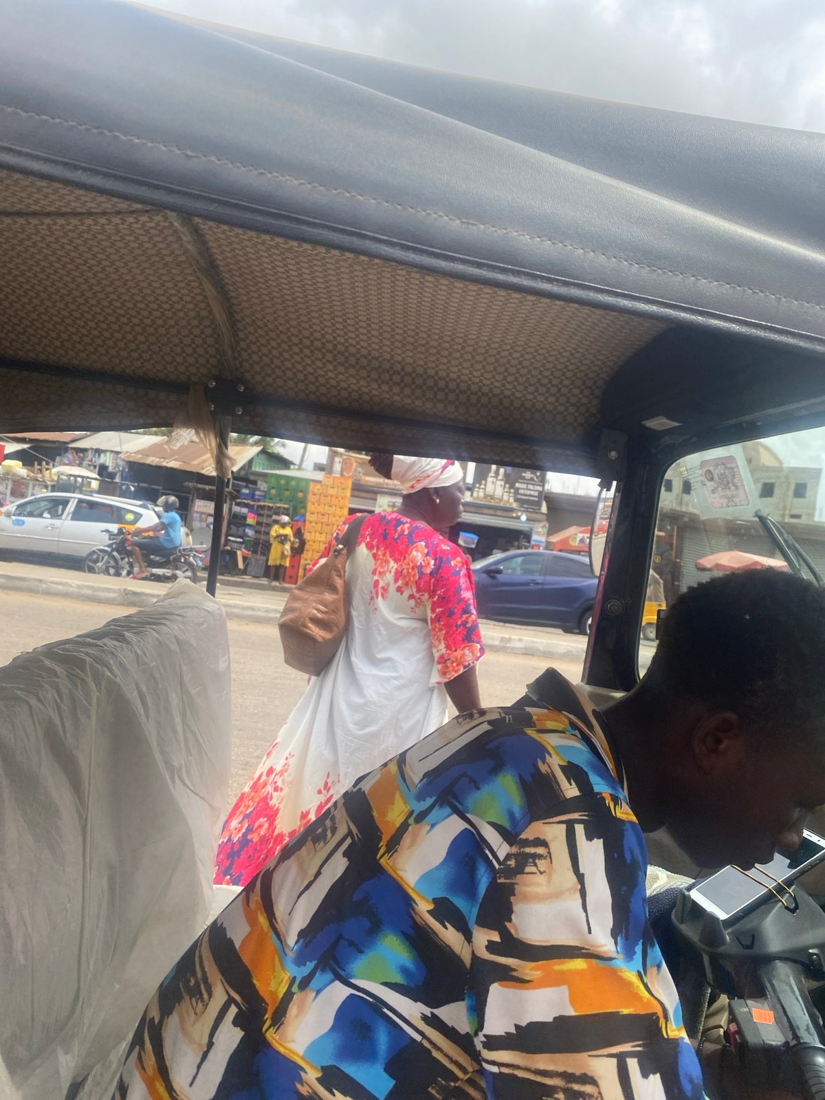 Daily street commerce captured in Ablekuma, Ghana