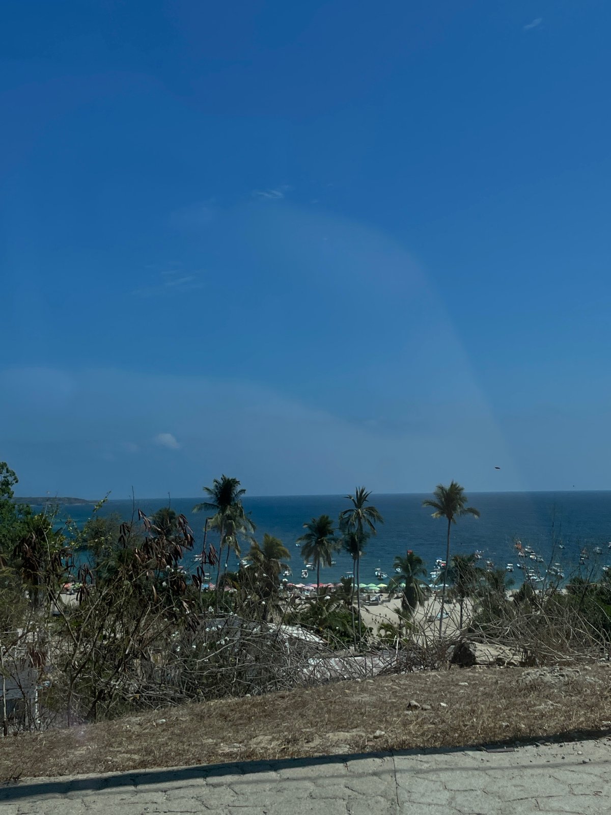 Tourist documents shopping and sightseeing in Puerto Escondido, Mexico