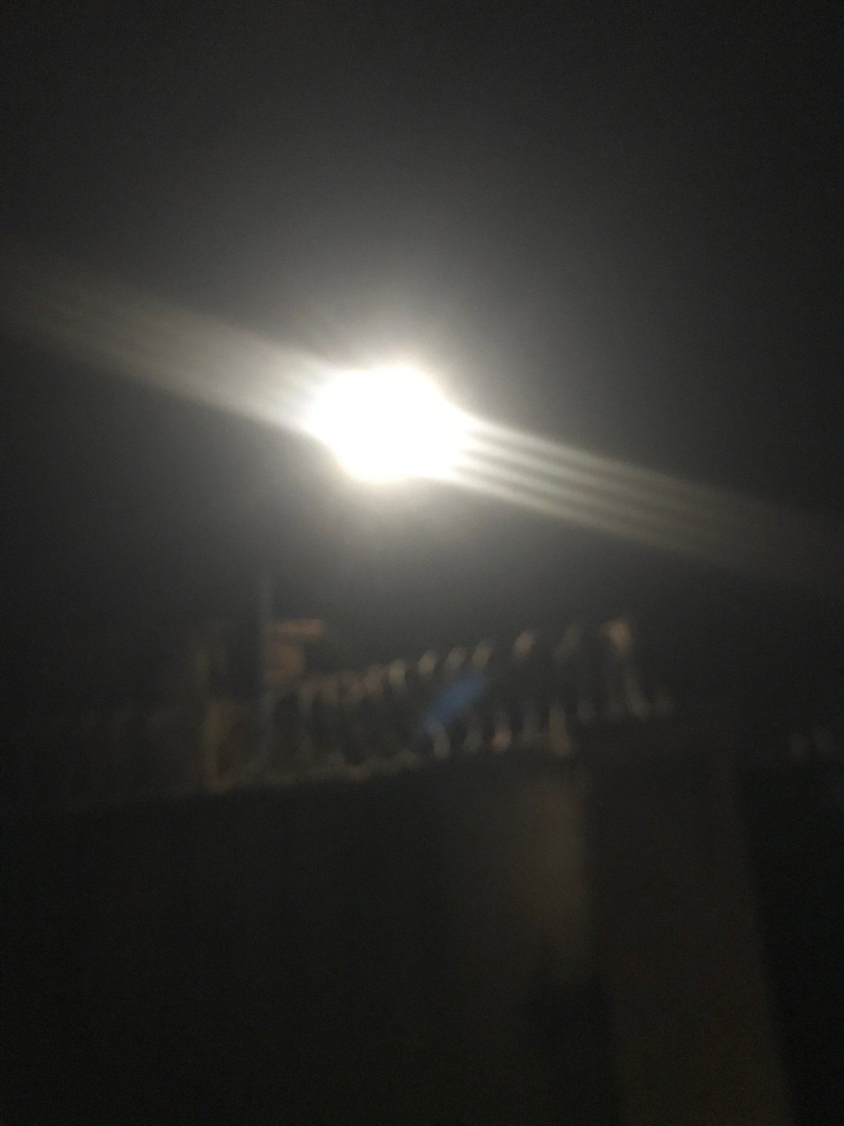 Cold night documented in Rafin Par, Nigeria residential area