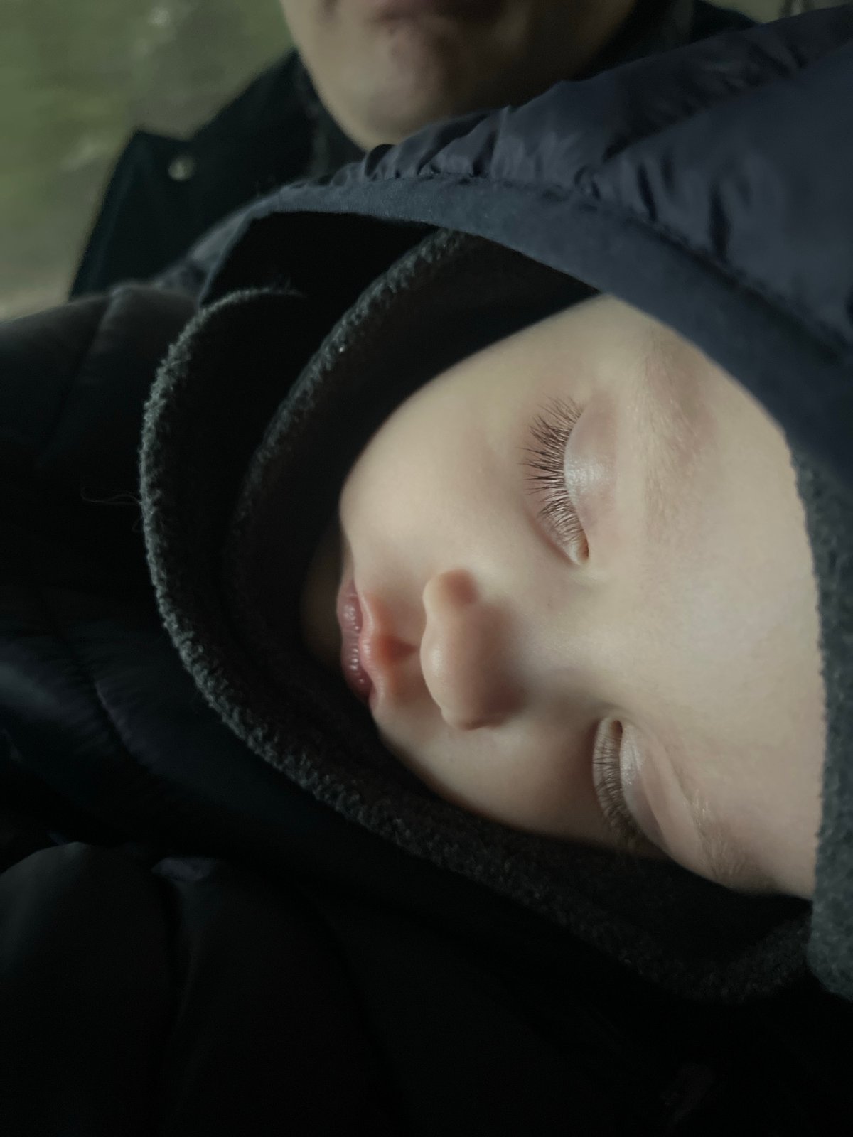 Child and adult captured in everyday moments in Chaikovsky