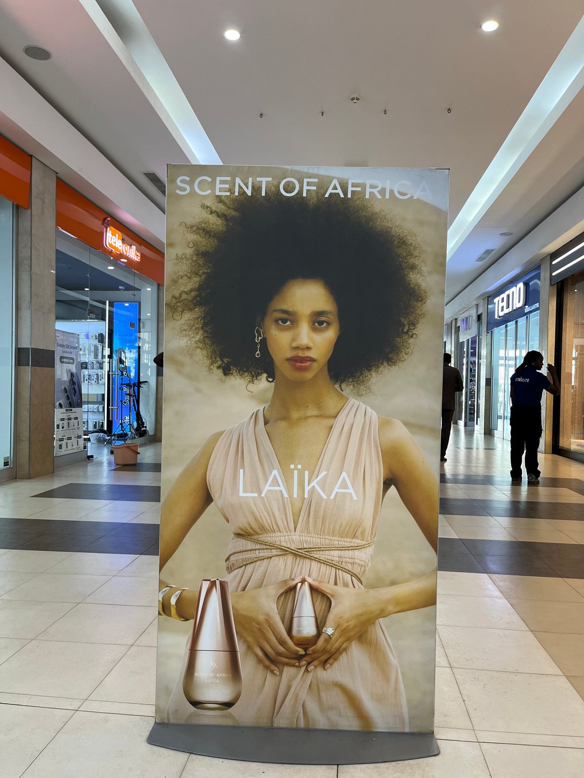Daily shopping life documented across Accra retail venues