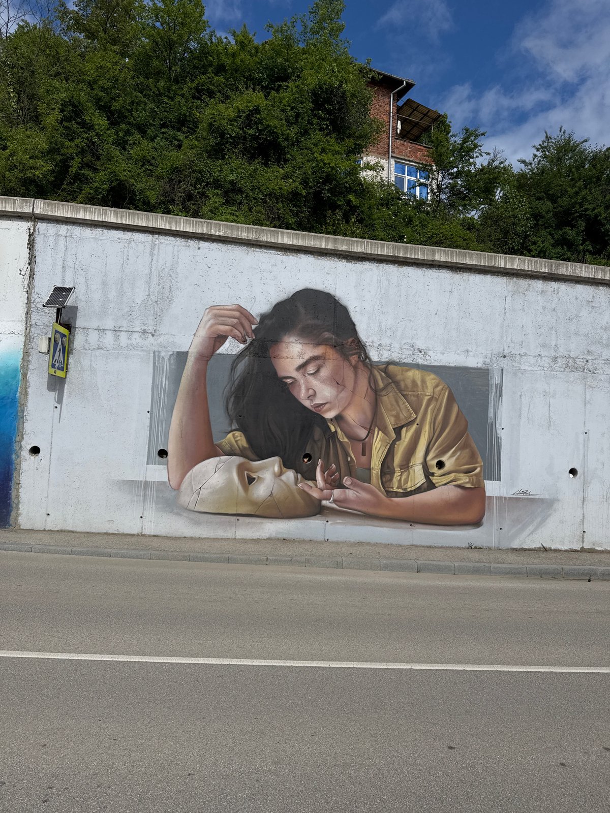 Street art murals documented across Gabrovo, Bulgaria