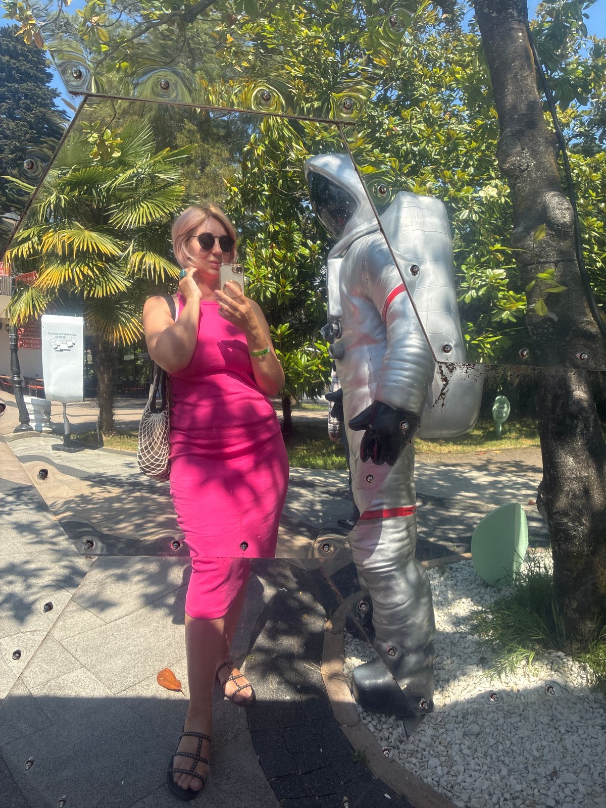 Selfies, a street cat, and a sunny Sochi drive