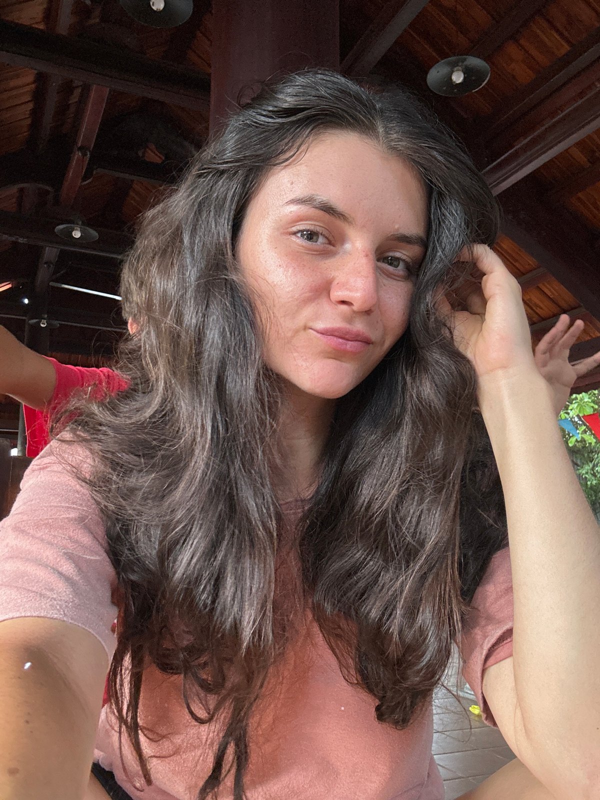 Casual snapshots at a wooden open-air spot in Mũi Né