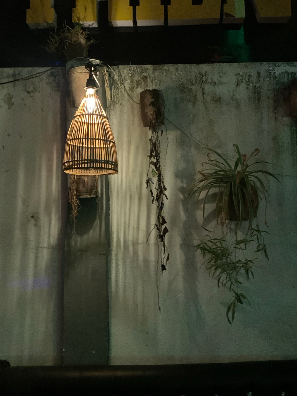Outdoor DJ night in Nha Trang with tropical lighting details
