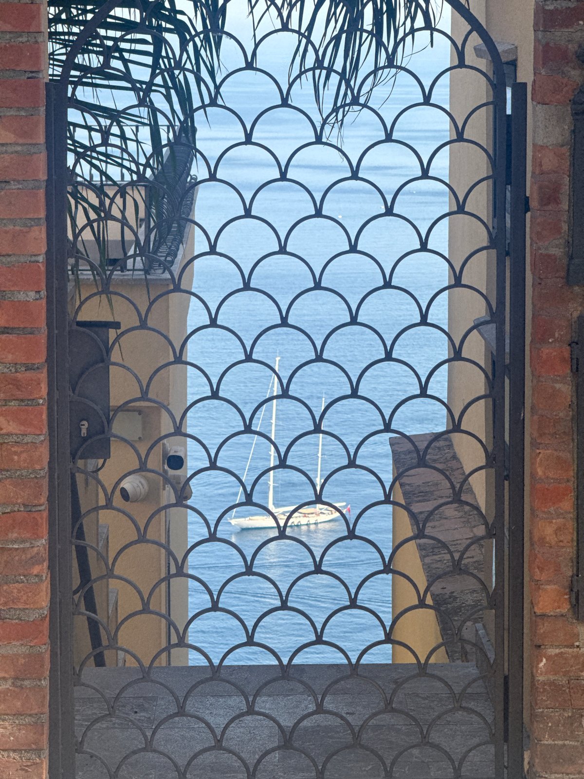 Afternoon street scenes documented in historic Taormina, Sicily