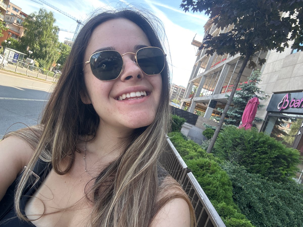 Morning selfie session documented during Sofia bus commute