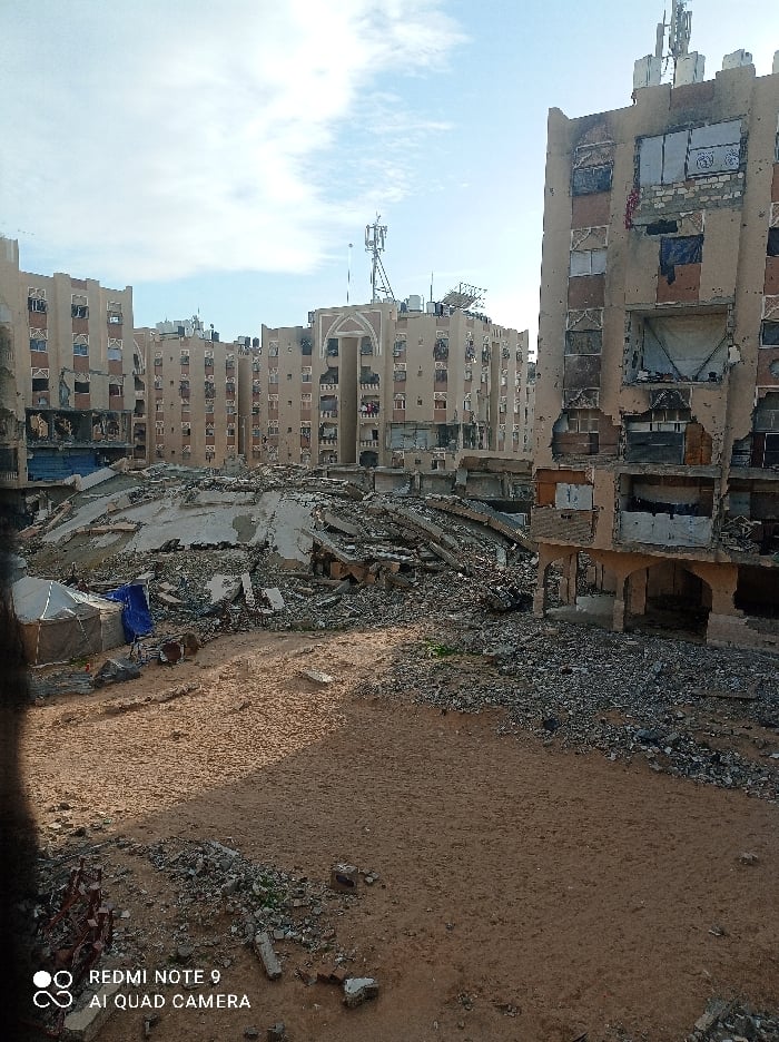 Widespread building damage documented across Khan Yunis Palestinian Territory